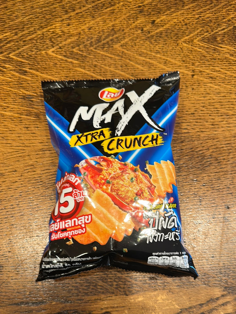 Lays Max Crab Curry