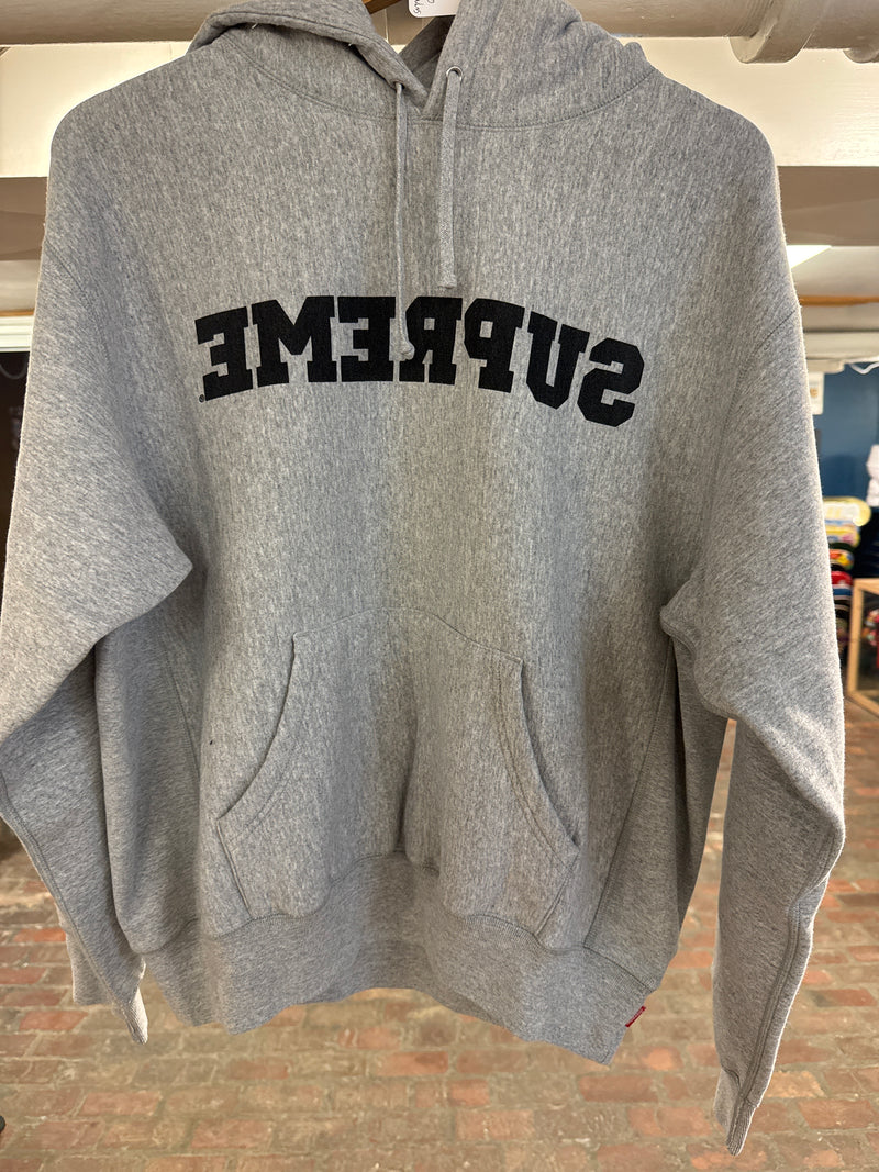 Supreme Reverse logo Hoodie