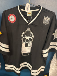 Bravest 911 Football Jersey Lg.