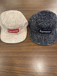 Supreme Denim Bouclé Camp Cap