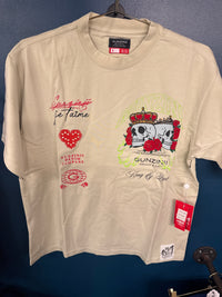Gunzinii Skull Rose Tee