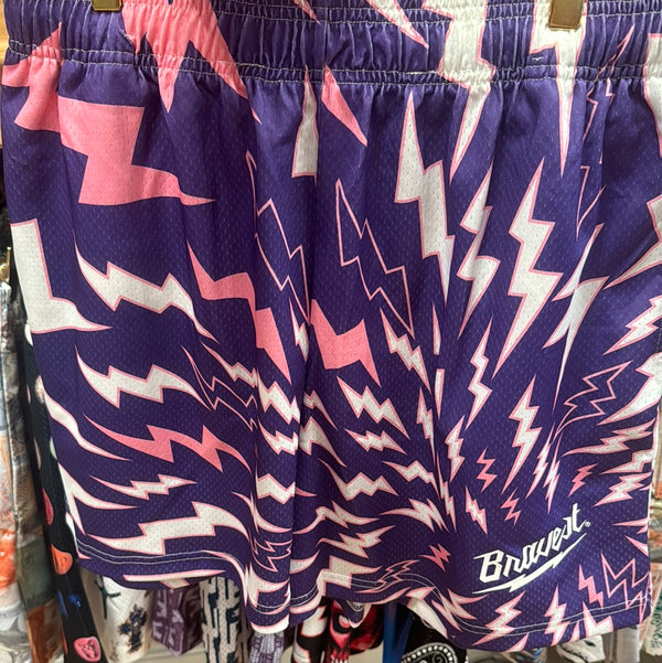 Bravest Purple Lightning Short