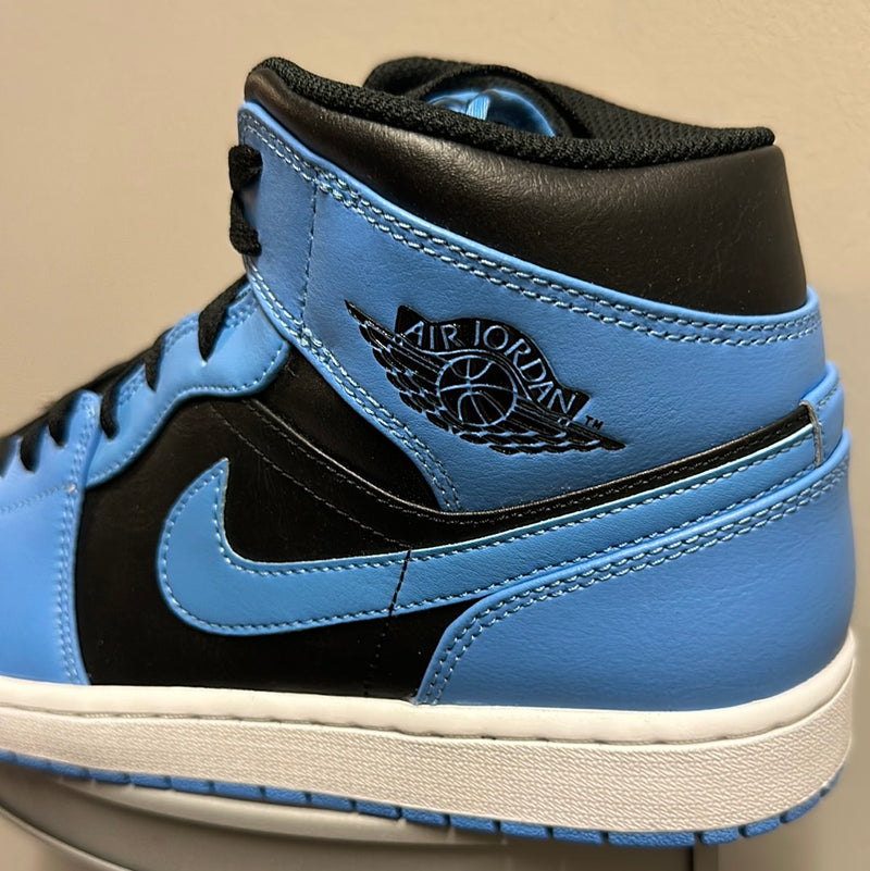 Jordan 1 Uni Blue/Blk Sz. 10.5