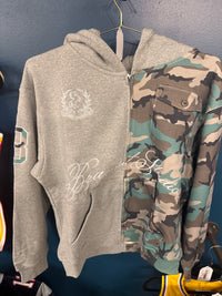 Bravest Half Camo Zip