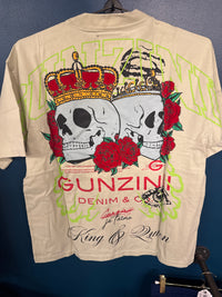 Gunzinii Skull Rose Tee