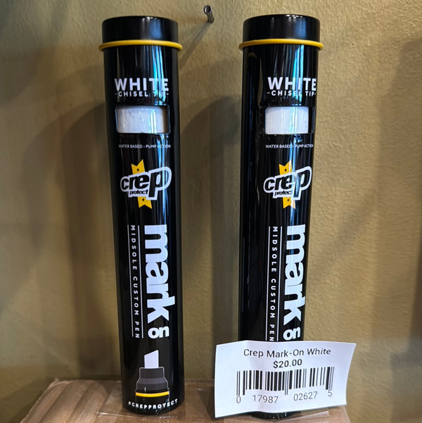 Crep Mark-On White