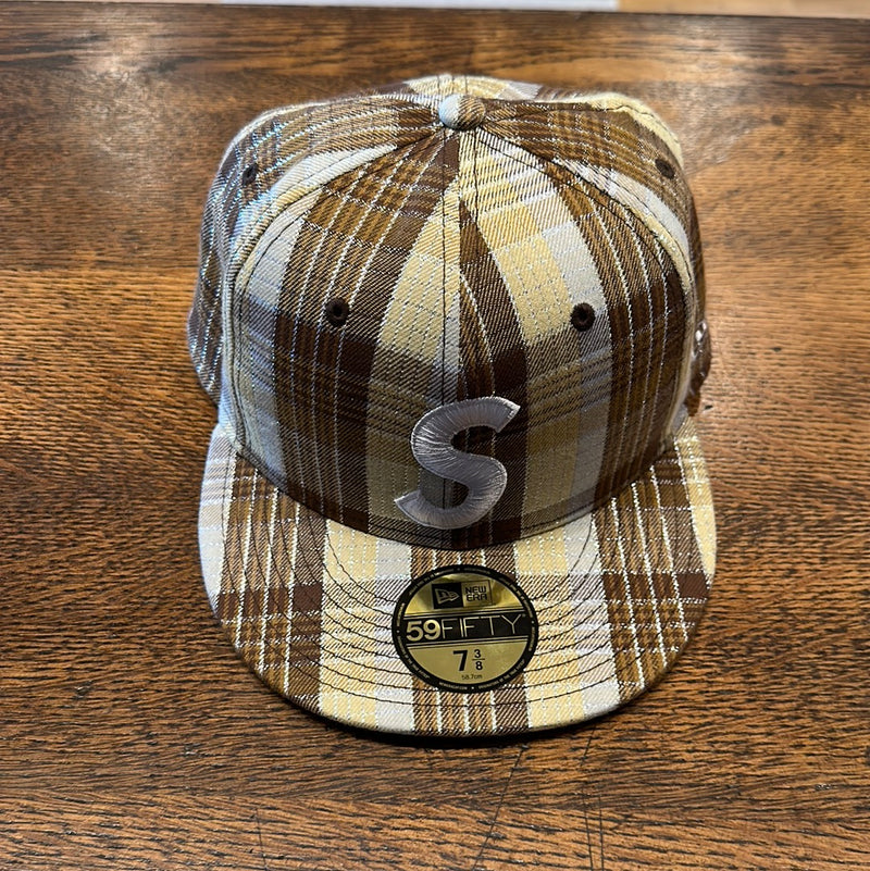 Metallic Plaid S Logo