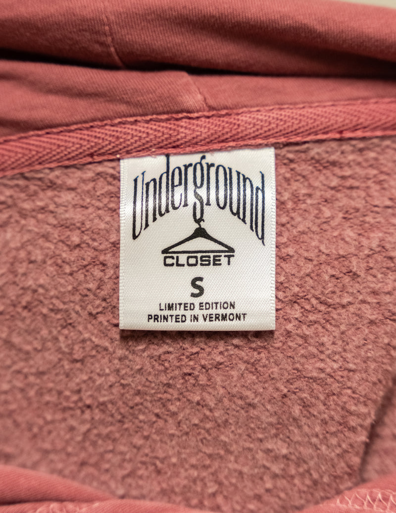 UGC Dyed Hoodie Maroon