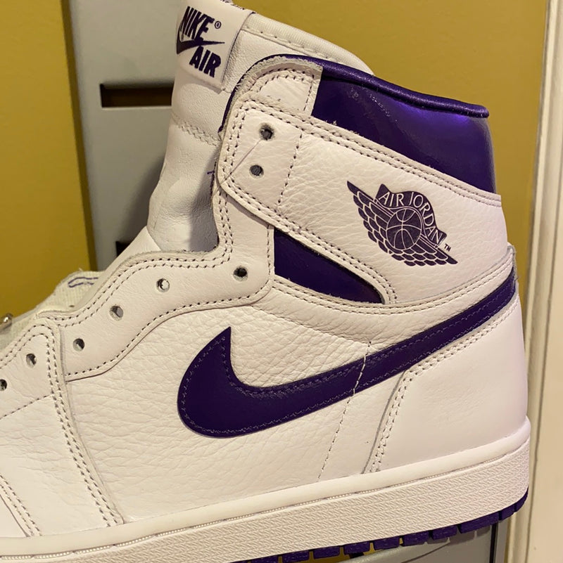 Jordan 1 Court Purple